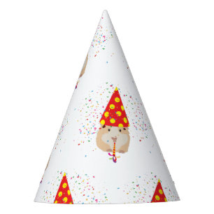 Hamster Partying - Tiere mit Party Partyhütchen