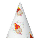 Hamster Partying - Tiere mit Party Partyhütchen (Links)