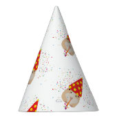 Hamster Partying - Tiere mit Party Partyhütchen (Rechts)