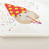 Hamster Partying - Tiere mit Party Sherpadecke (3/4)