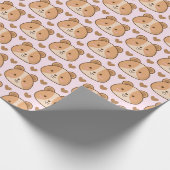 Hamster Pattern Geschenkpapier (Ecke)