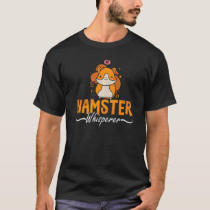Hamster Pet Animal Niedlich Cages Ball Wheel Food T-Shirt