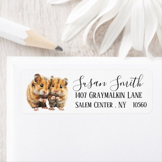 Hamster Pet Rücksendeadresse (Insitu)