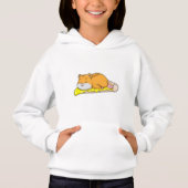 Hamster & Pizza mit Käse Hoodie (Vorderseite)
