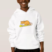 Hamster & Pizza mit Käse Hoodie (Vorderseite)