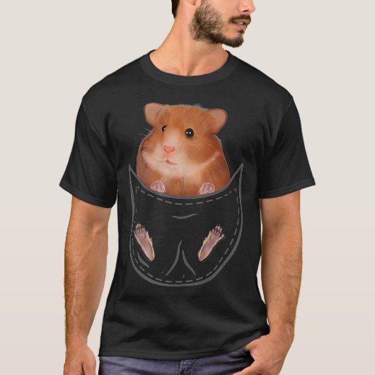 Hamster Pocket Animal Gift Hamster T-Shirt (Vorderseite)