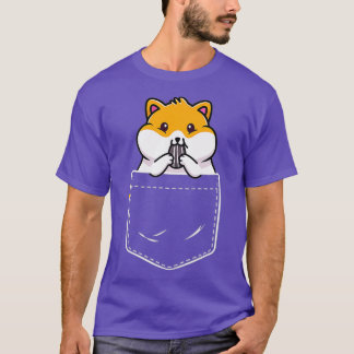 Hamster Pocket T Shirt Funny Kids Hamster Shirt