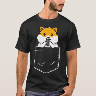 Hamster Pocket T Shirt Funny Kids Hamster Shirt