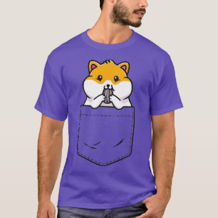 Hamster Pocket T Shirt Funny Kids Hamster Shirt
