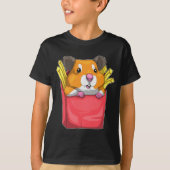 Hamster Pommes frites T-Shirt (Vorderseite)