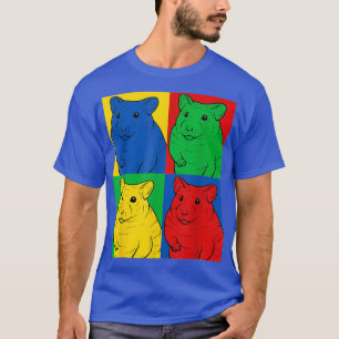 Hamster Pop Art - Retro Rodent T-Shirt