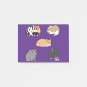 Hamster  post-it klebezettel (Vorderseite)