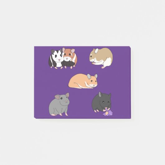 Hamster post-it klebezettel (Vorderseite)