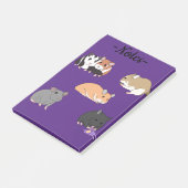 Hamster post-it klebezettel (angewinkelt)