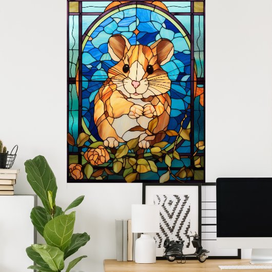 Hamster Poster (Heimbüro)