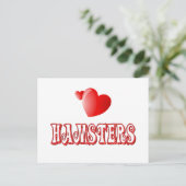 Hamster Postkarte (Stehend Vorderseite)