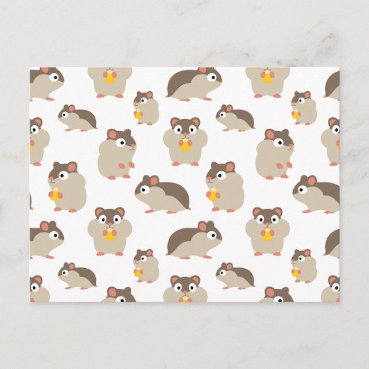 Hamster Postkarte (Vorderseite)