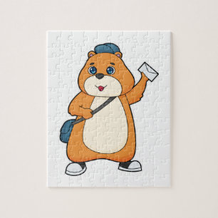 Hamster Postman Letter Puzzle