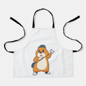 Hamster Postman Letter Schürze (Vorderseite)