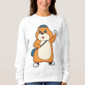 Hamster Postman Letter Sweatshirt (Vorderseite)