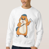 Hamster Postman Letter Sweatshirt (Vorderseite)