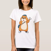 Hamster Postman Letter T-Shirt (Vorderseite)
