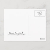 Hamster Power Noah, Hamster Power! Postkarte (Rückseite)