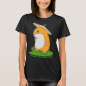 Hamster Regenschirm T-Shirt (Vorderseite)