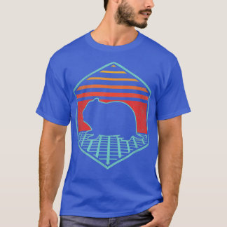 Hamster Retro Vintag 80er Style Geschenk T-Shirt