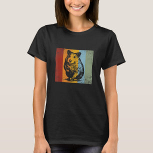 Hamster Retro Vintage Hamster Tier T-Shirt