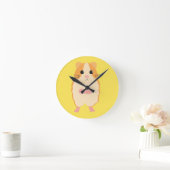 Hamster Runde Wanduhr (Zuhause)