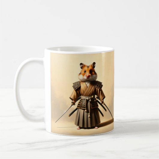 Hamster Samurai Kaffeetasse (Links)