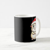 Hamster Santa Hat Pet Lover Boys Girls Kids Christ Kaffeetasse (VorderseiteRechts)