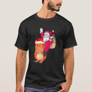 Hamster Santa Merry Weihnachten Matching Xmas T-Shirt
