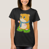 Hamster Scarf T-Shirt (Vorderseite)