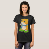 Hamster Scarf T-Shirt (Vorne ganz)