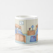 Hamster Schatten Kaffeetasse (Mittel)