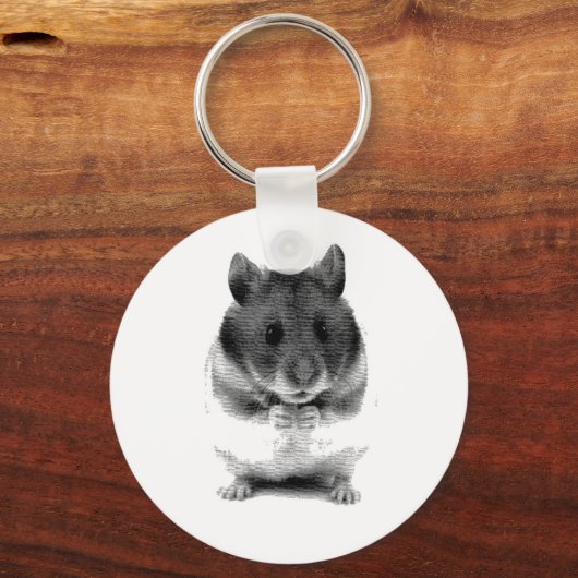 Hamster Schlüsselanhänger (Vorderseite)