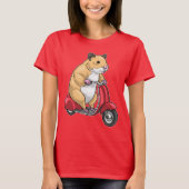 Hamster Scooter T-Shirt (Vorderseite)