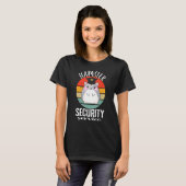 Hamster Security Service Niedlich Hamster Lover Fu T-Shirt (Vorne ganz)