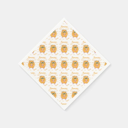 Hamster Serviette (Ecke)