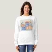 Hamster Shadow Sweatshirt (Vorne ganz)