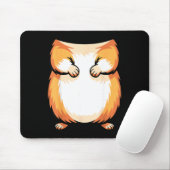 Hamster Shirt Adult Kids Men Women Brown Hamster C Mousepad (Mit Mouse)