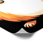 Hamster Shirt Adult Kids Men Women Brown Hamster C Poster (Ecke)