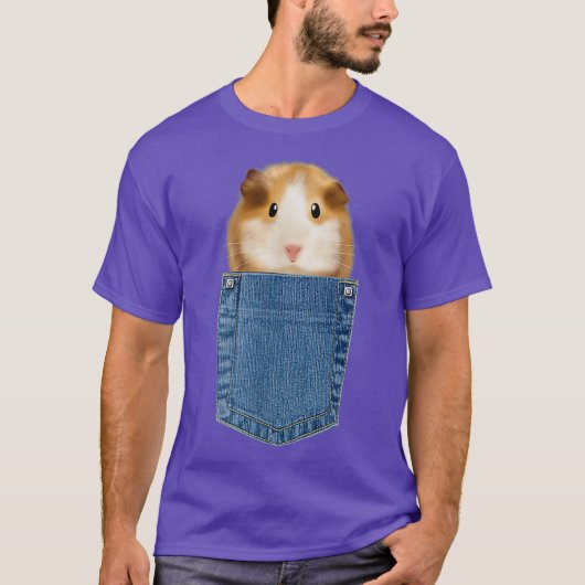 Hamster-Shirts für Hamster in Ihrem Pocket T-Shirt (Vorderseite)