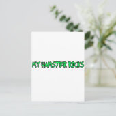Hamster sind cool postkarte (Stehend Vorderseite)