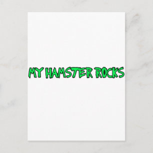 Hamster sind cool postkarte