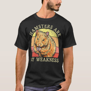 Hamster sind meine Schwäche Hammy Liebe T-Shirt