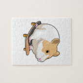 Hamster Skater Skateboard Puzzle (Horizontal)