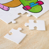 Hamster Skater Skateboard Puzzle (Seite)